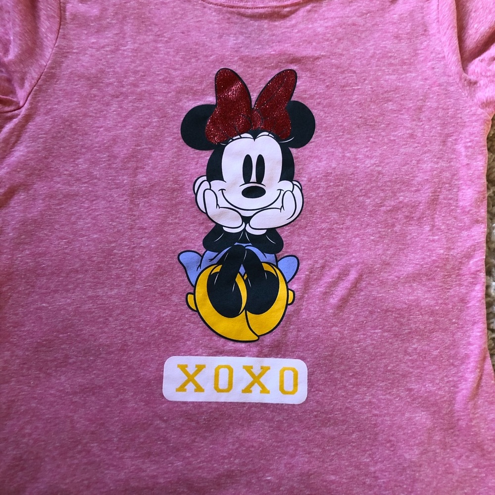 Disney Minnie Mouse Girl’s T-Shirt - Picture 7 of 7